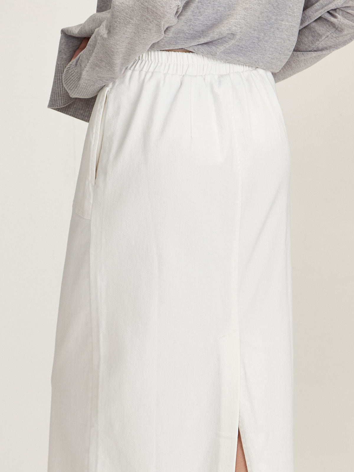 Martine White Skirt