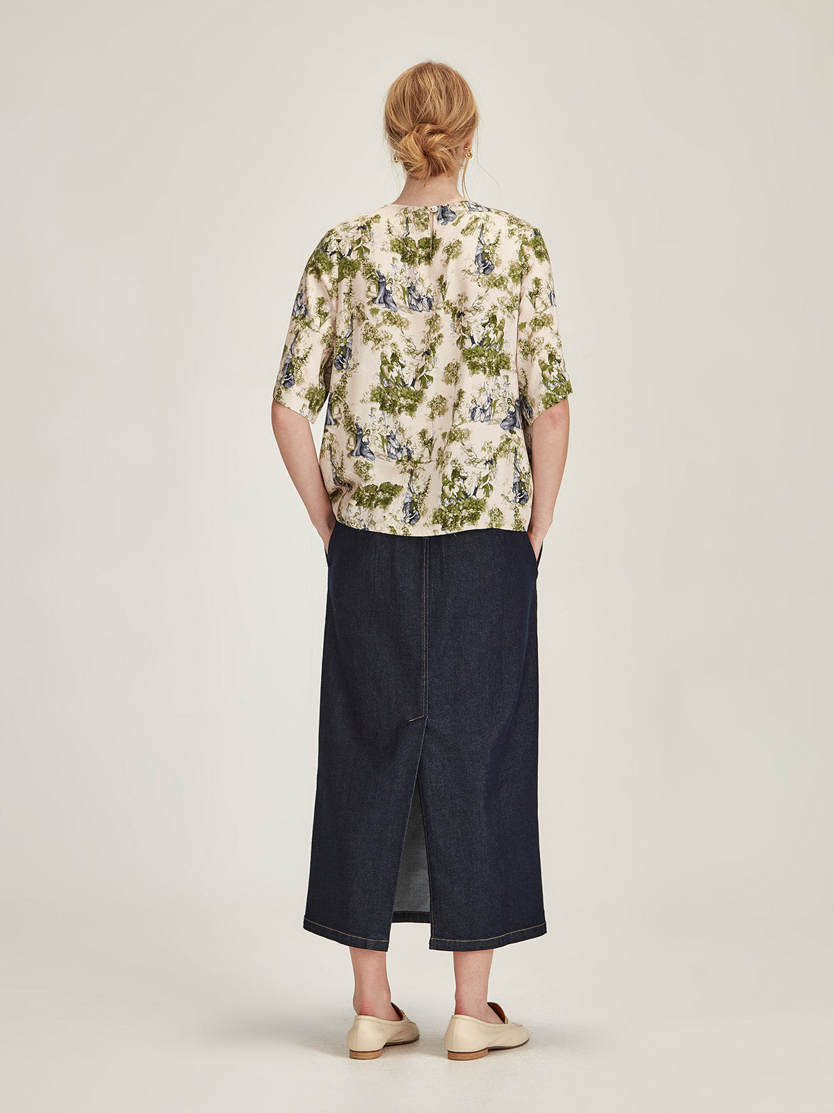 Martine Denim Skirt