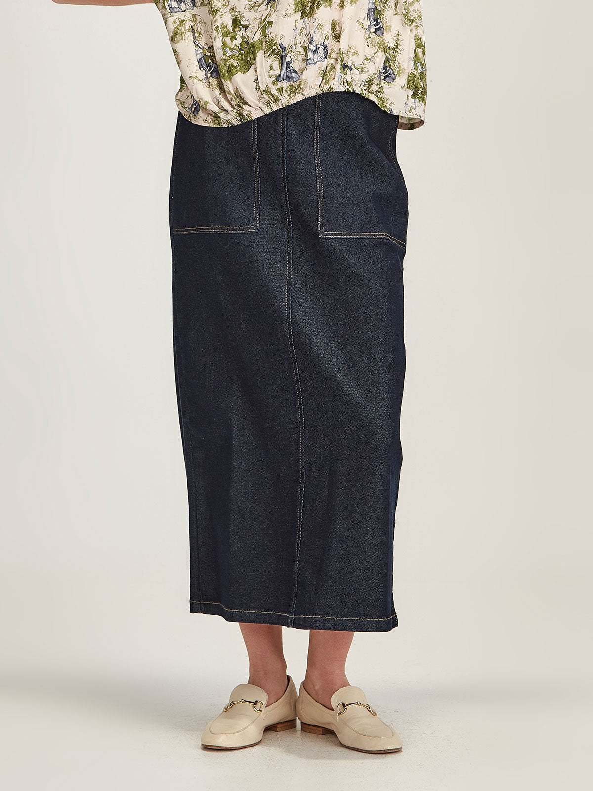 Martine Denim Skirt