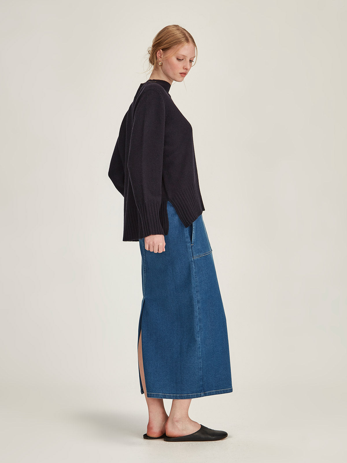 Martine Denim Skirt