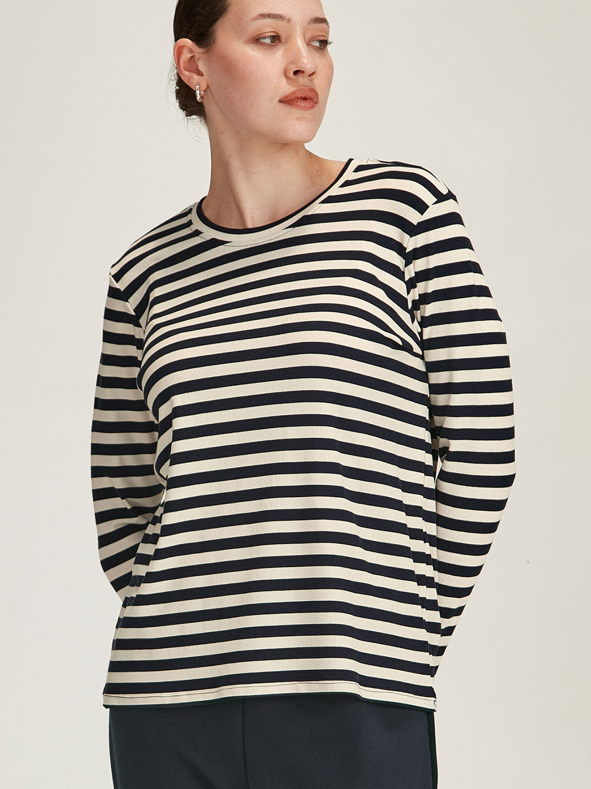 Gia L/S Stripe Top