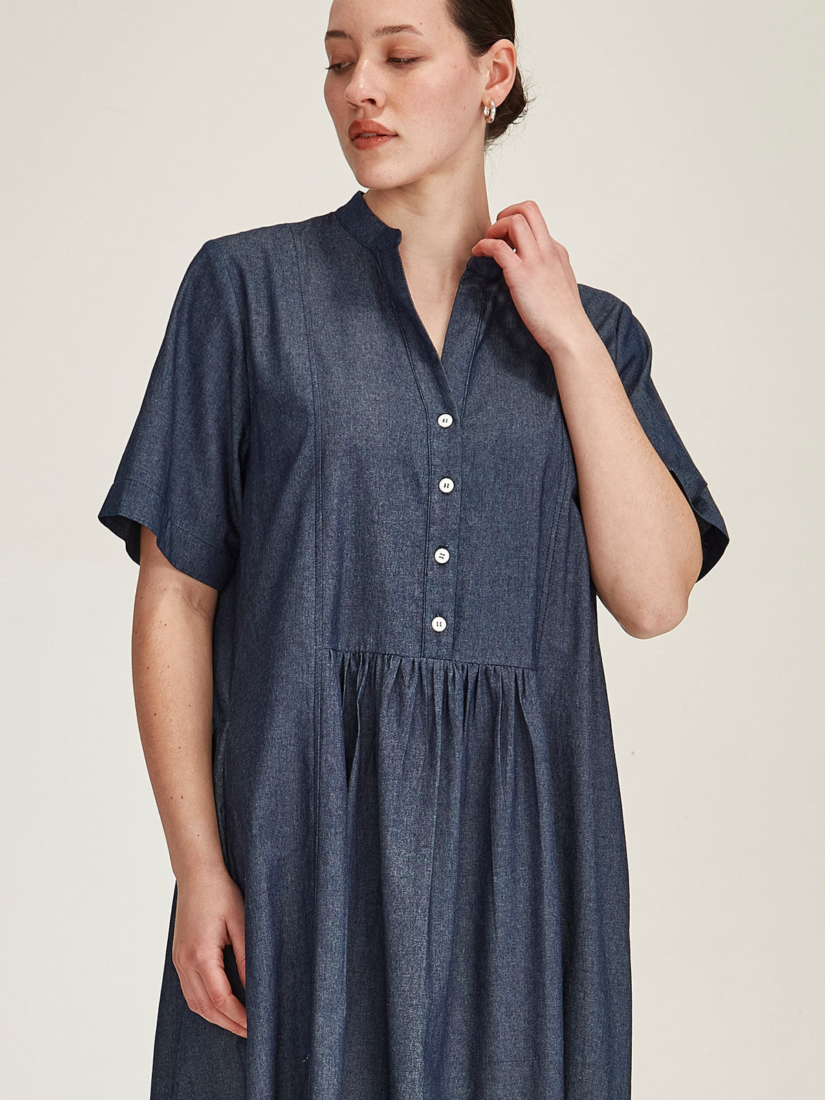 Vicky Chambray Dress