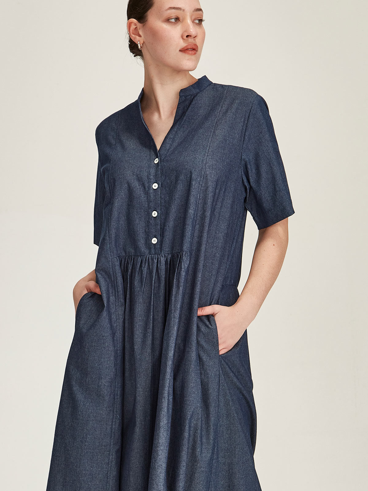 Vicky Chambray Dress