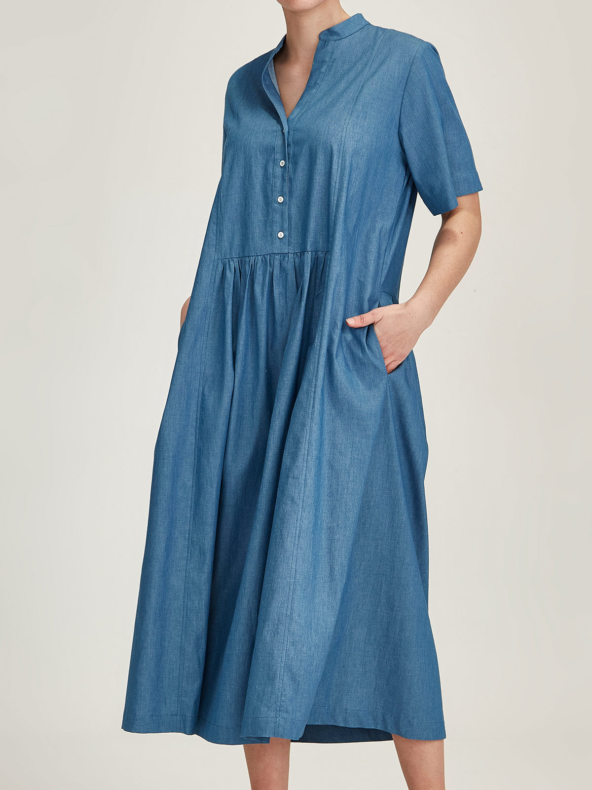 Vicky Chambray Dress