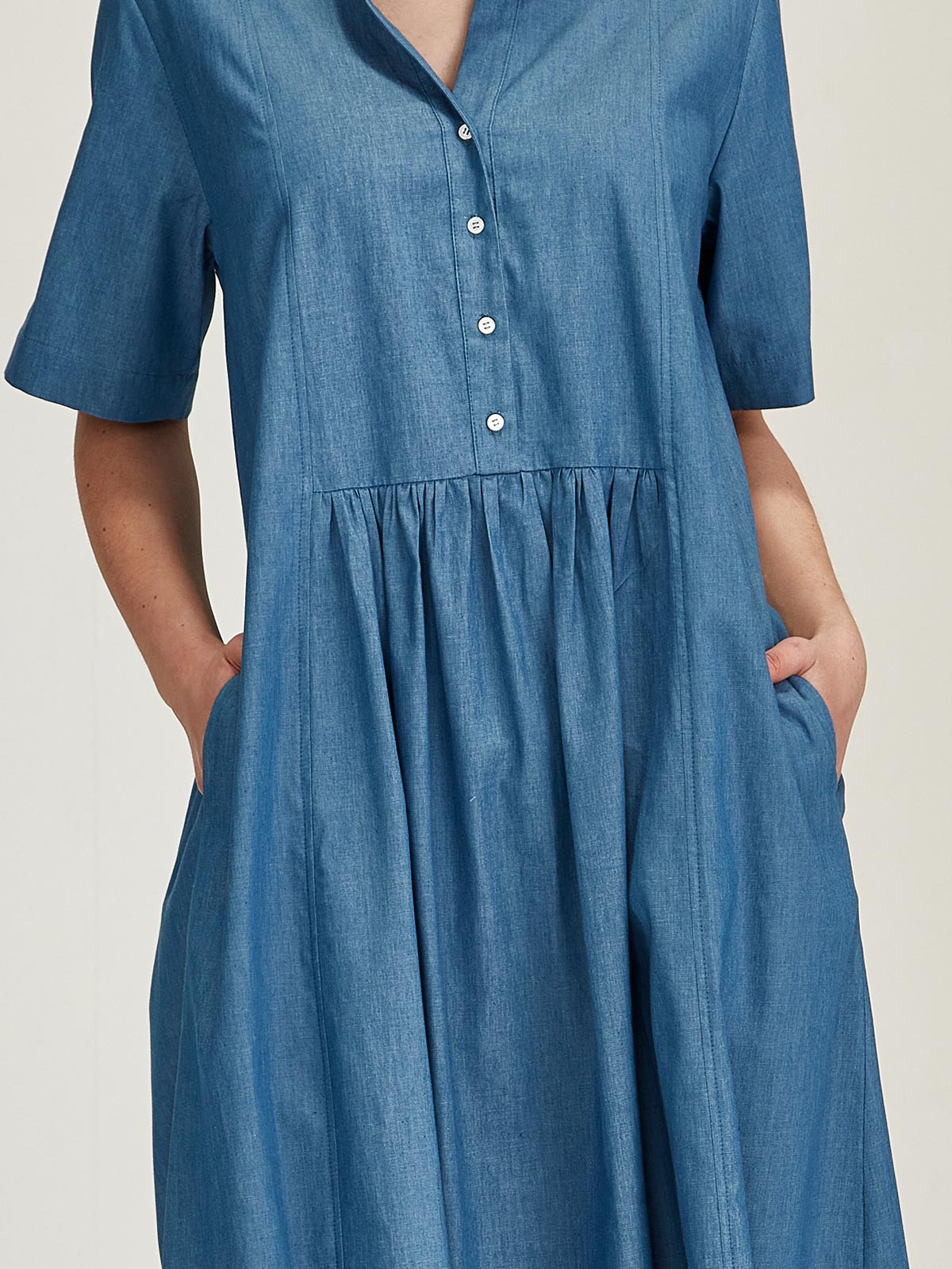 Vicky Chambray Dress