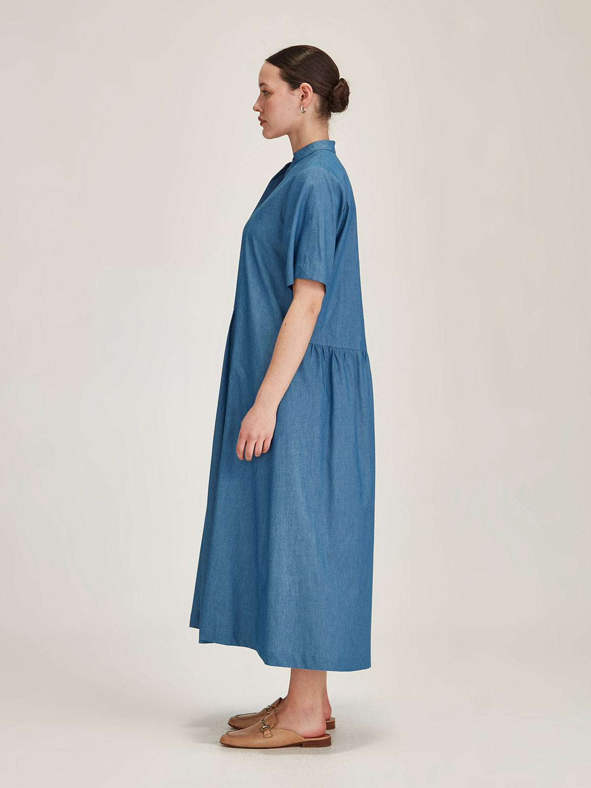 Vicky Chambray Dress