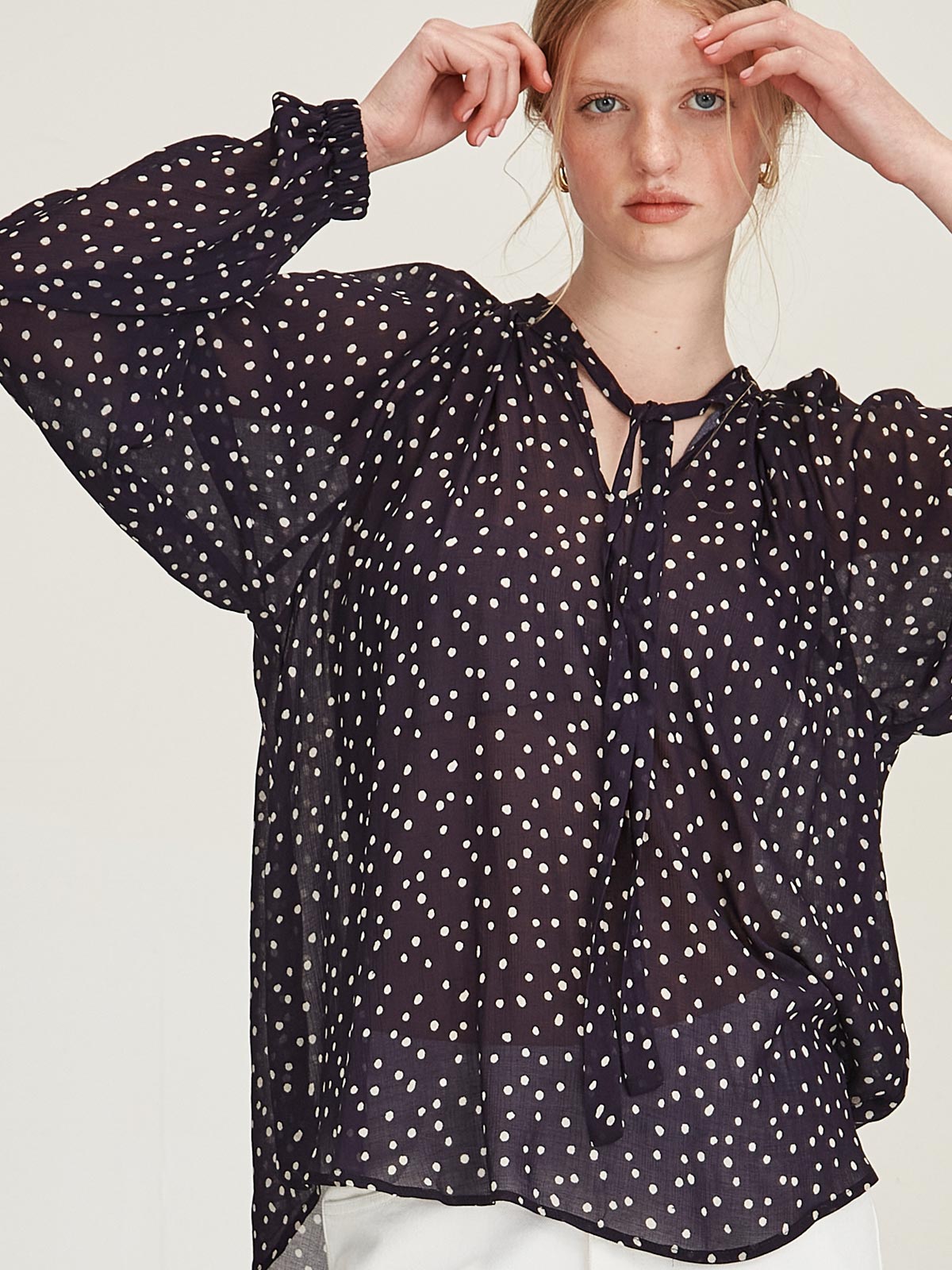 Mina Spot Blouse