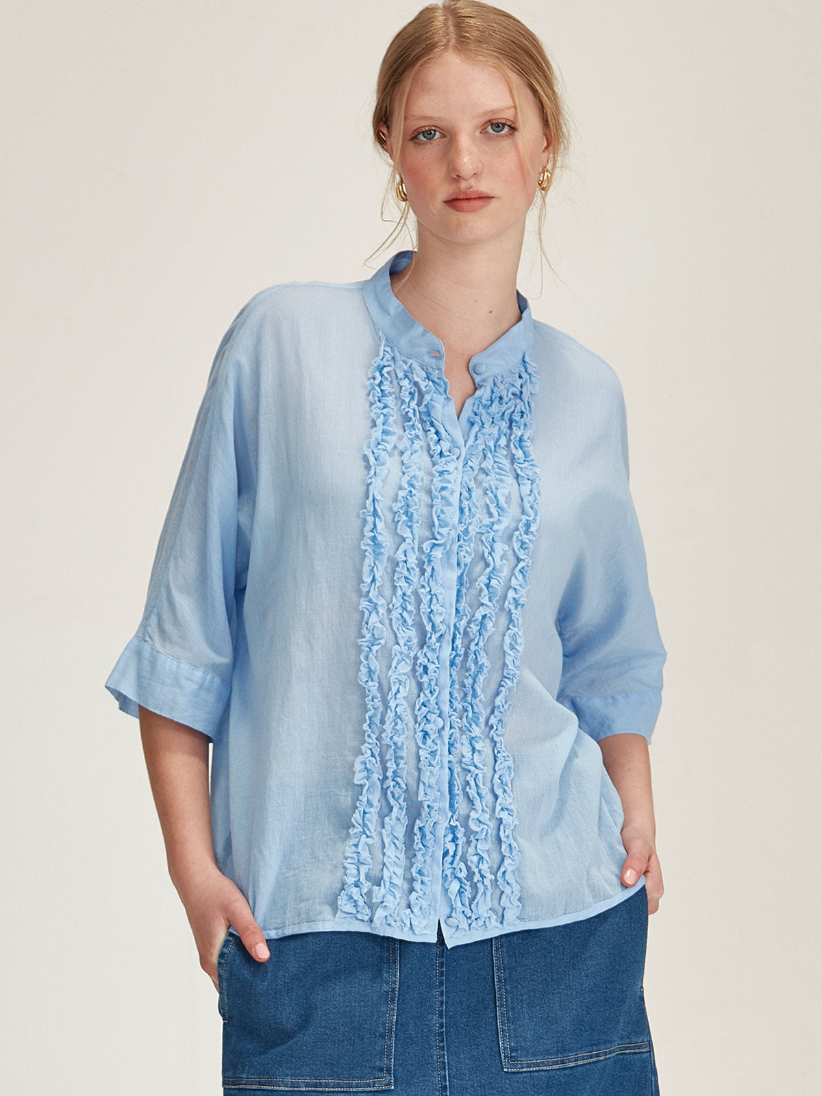 Sasha Ruffle Blouse