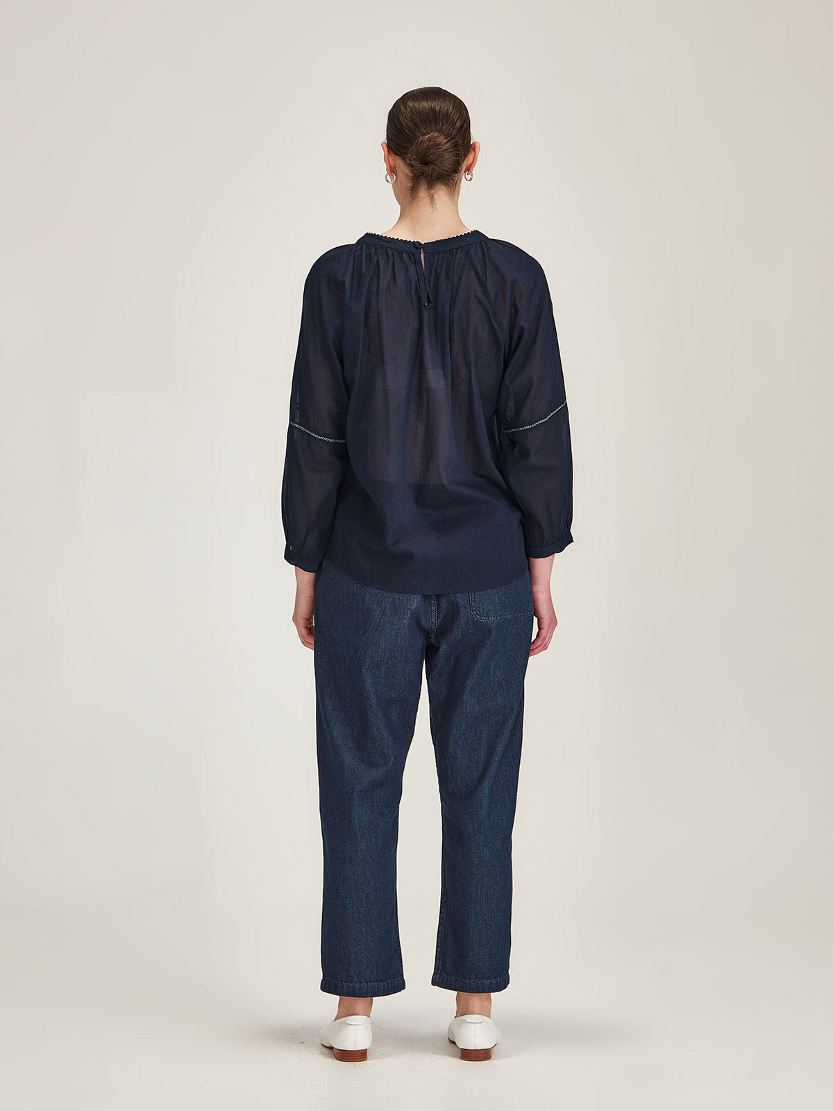 Hana Embroidered Top