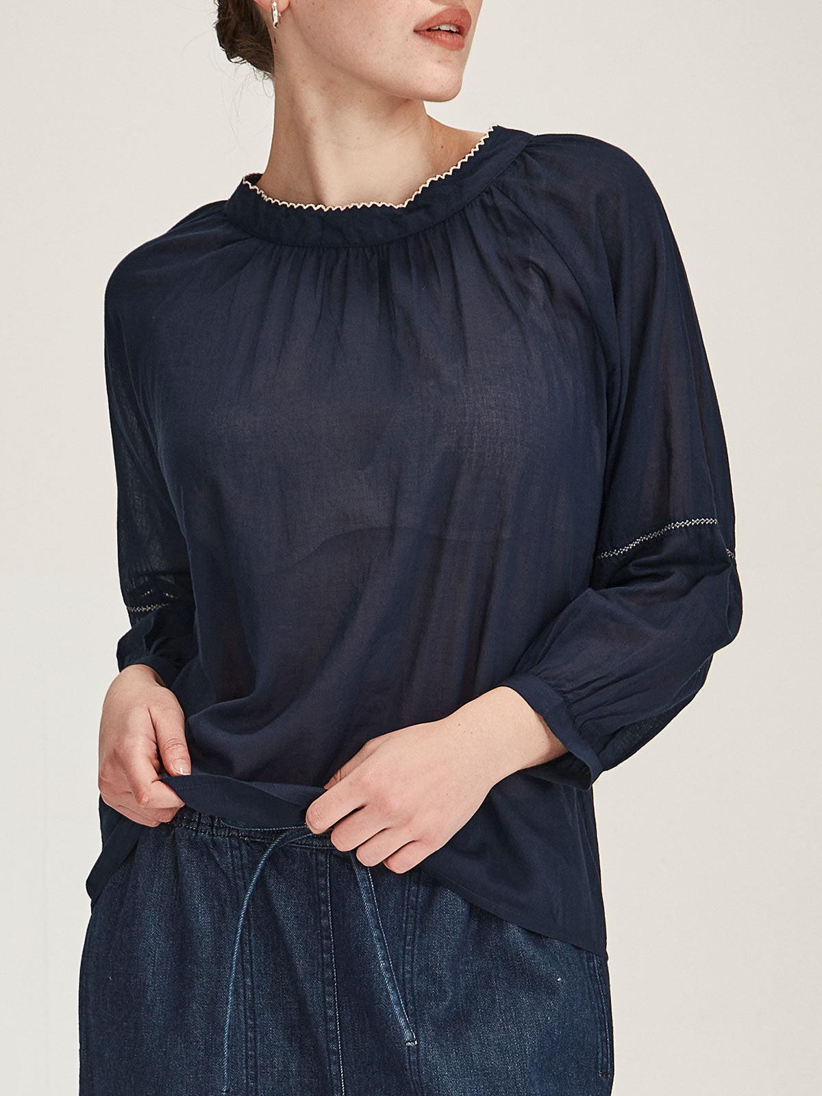 Hana Embroidered Top