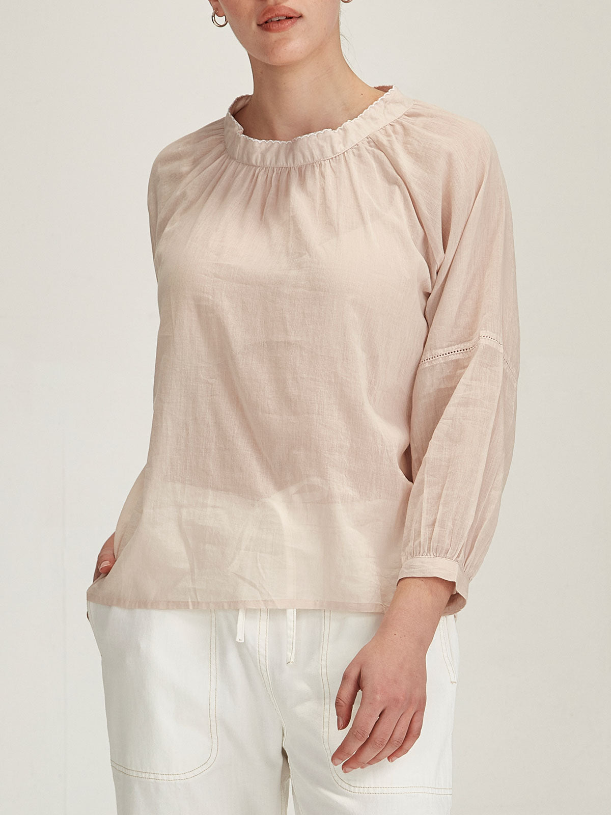 Hana Embroidered Top