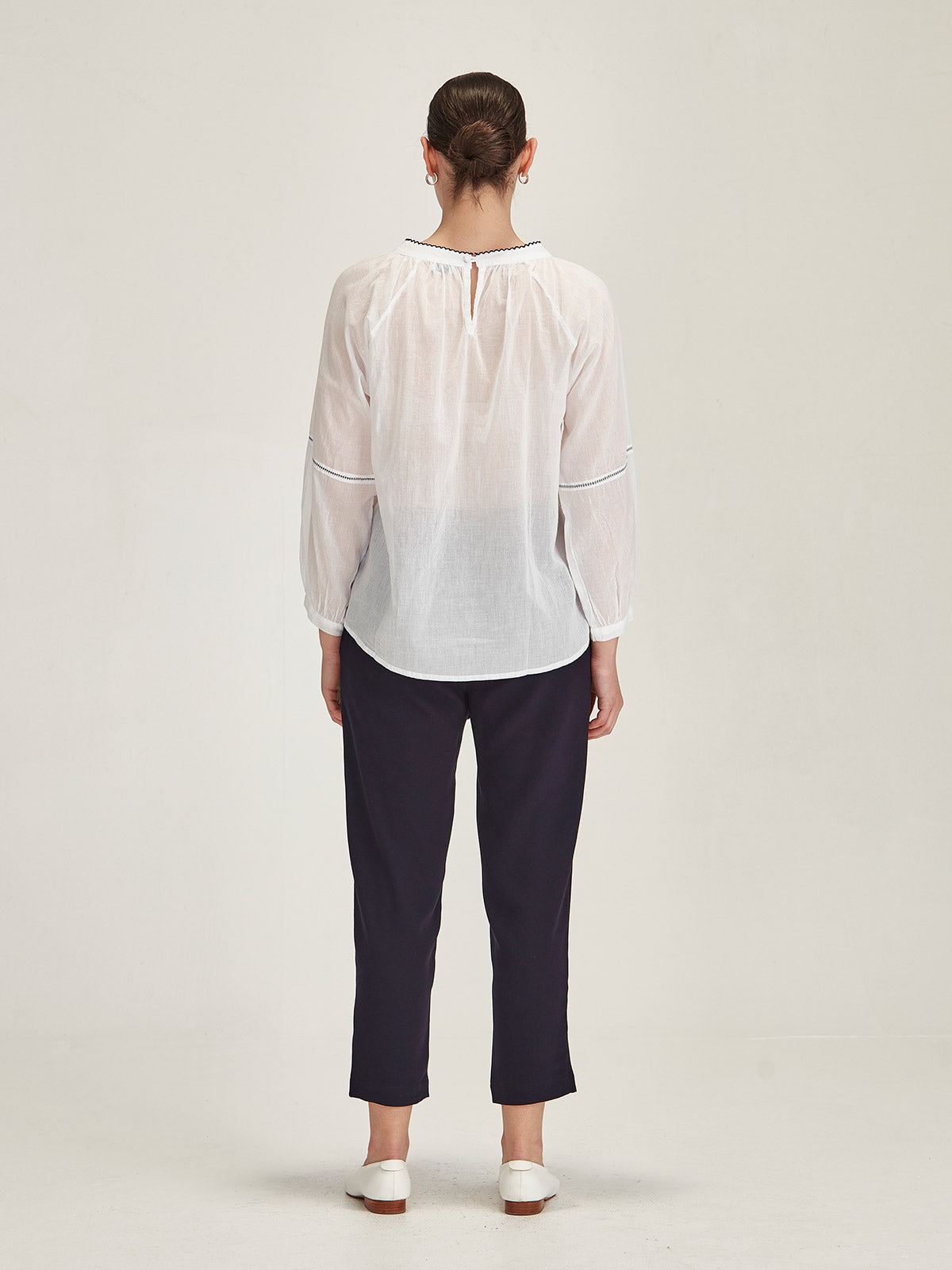 Hana Embroidered Top