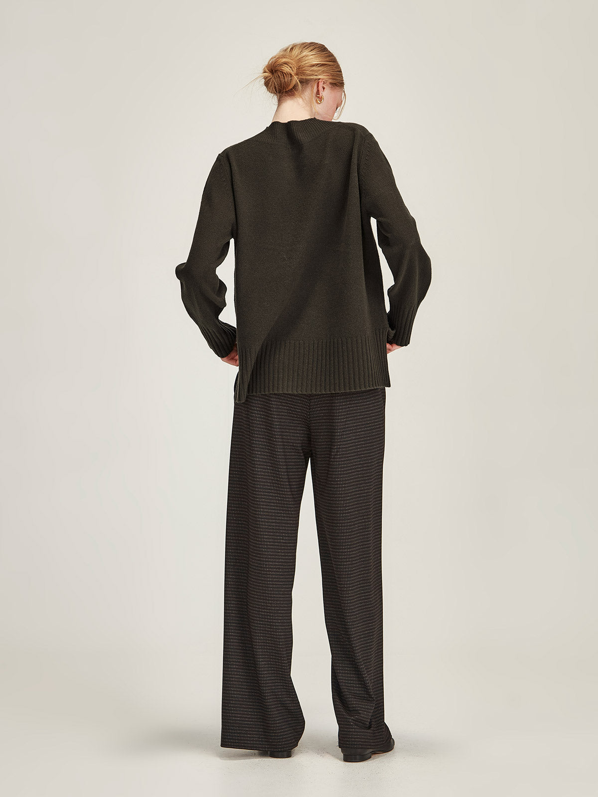 Kelsey Check Wide Leg