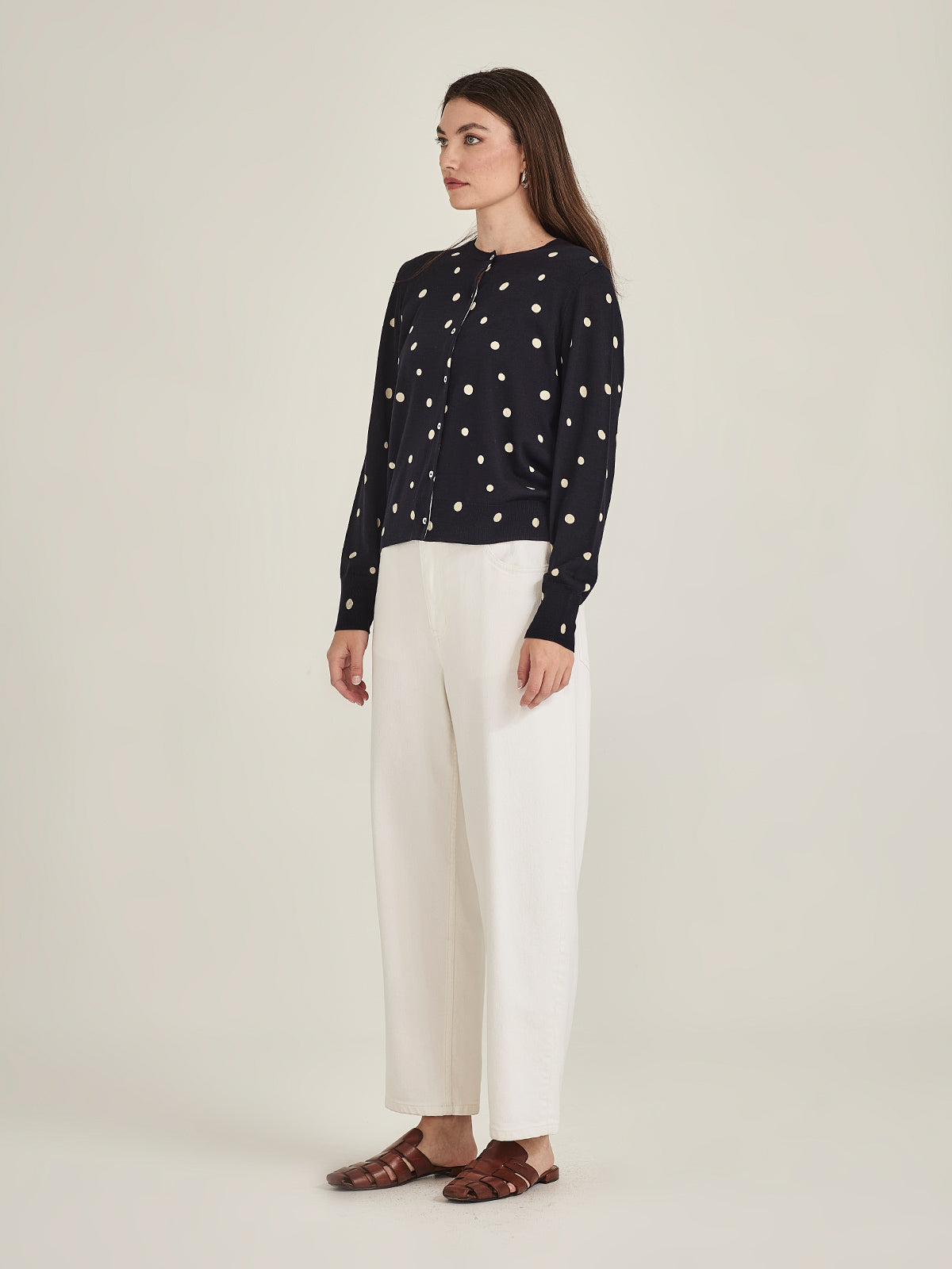 Kaia Spot Cardigan