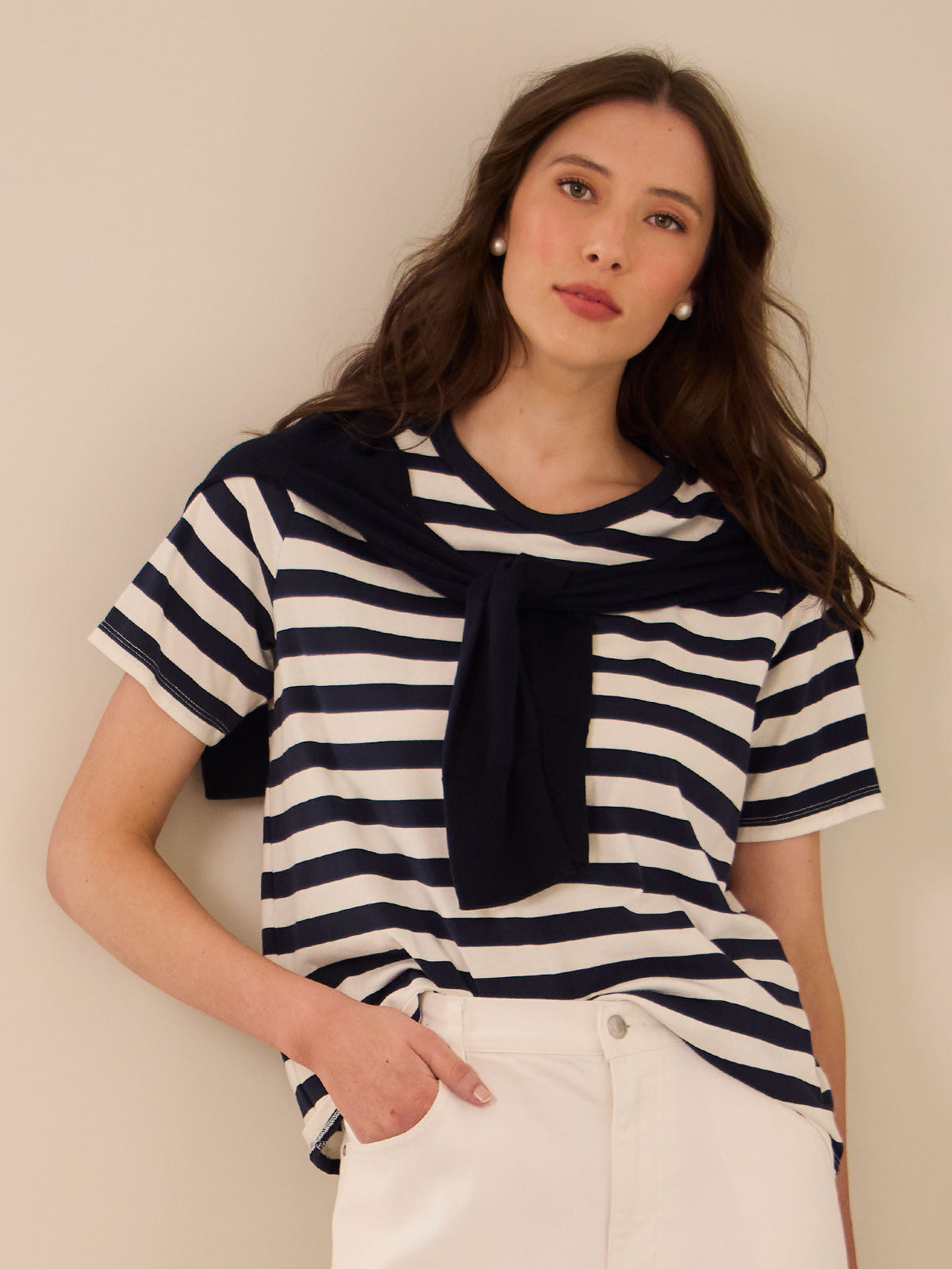 Avery Stripe Tee