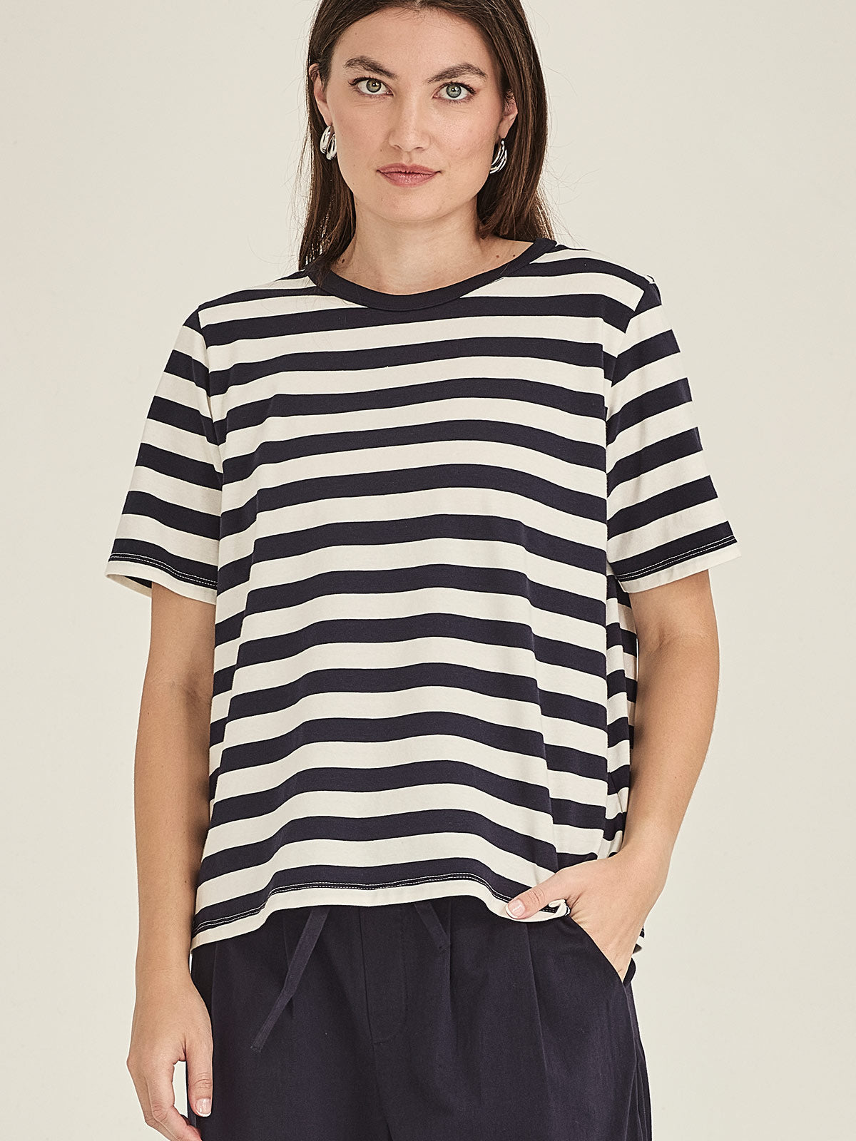 Avery Stripe Tee