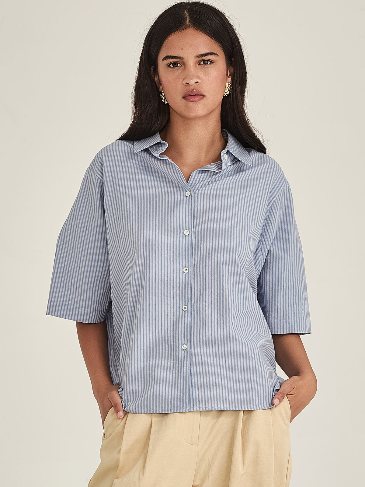 Jenne Cape Blouse