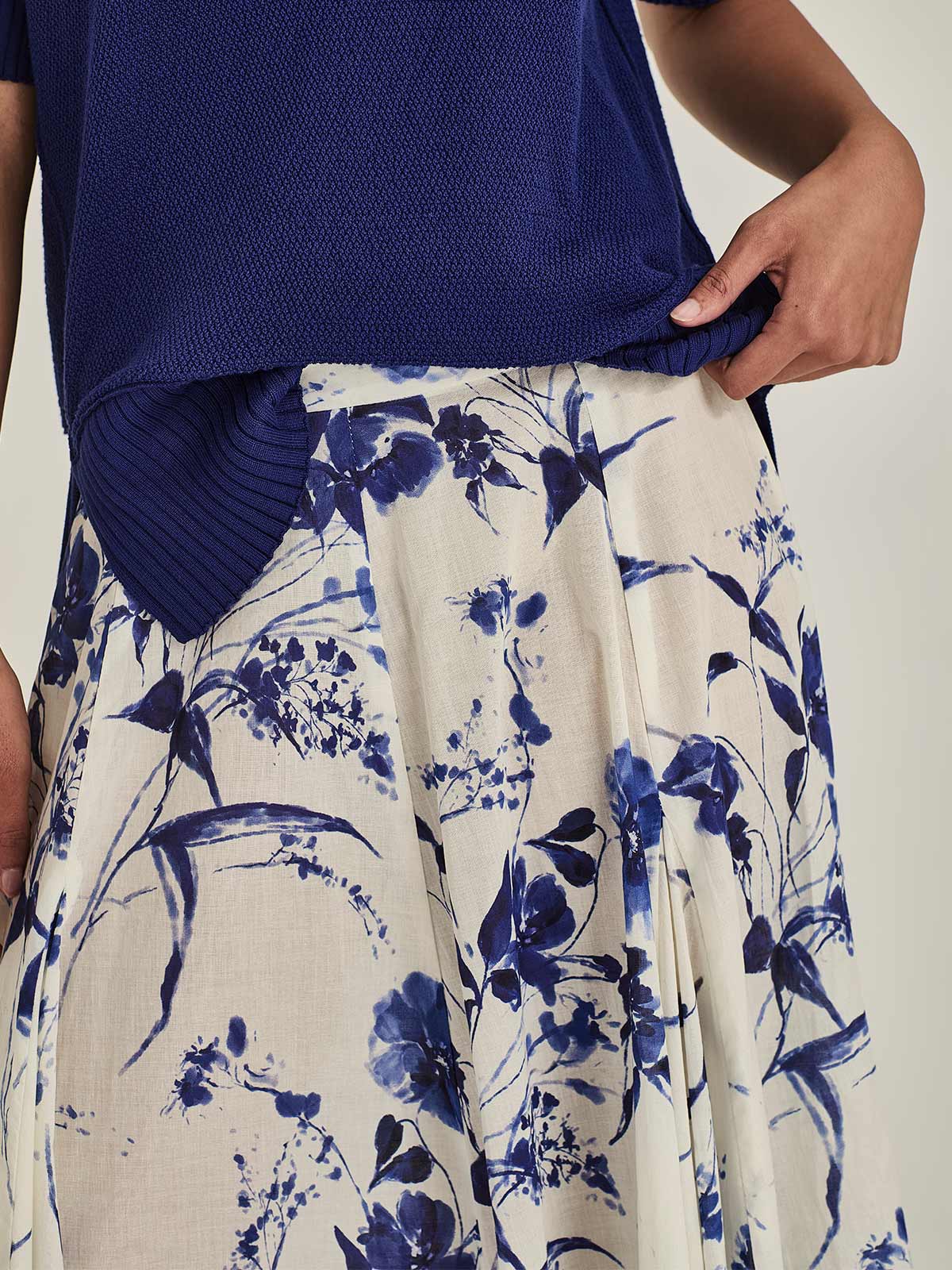 Zaiya Print Skirt