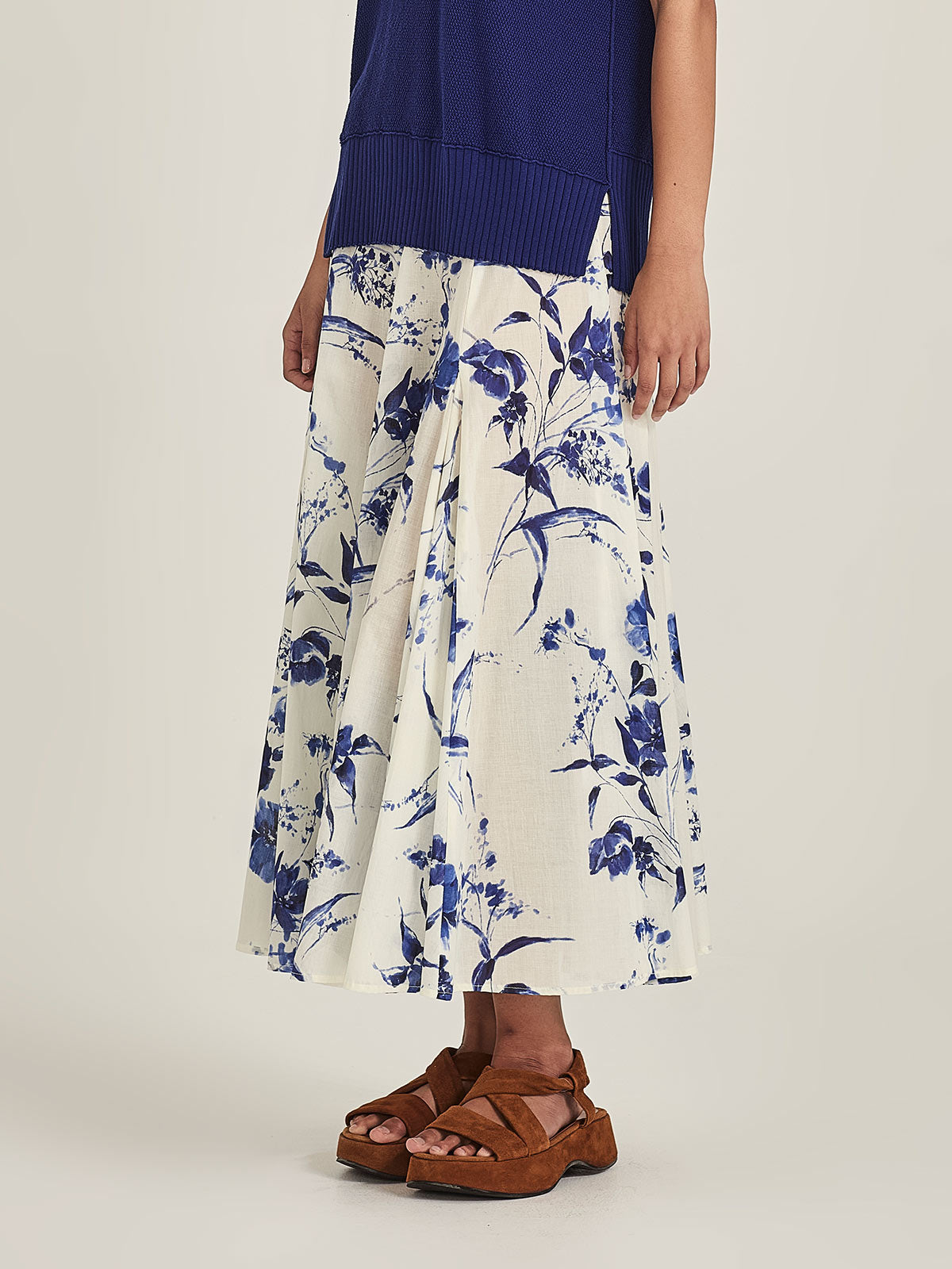 Zaiya Print Skirt