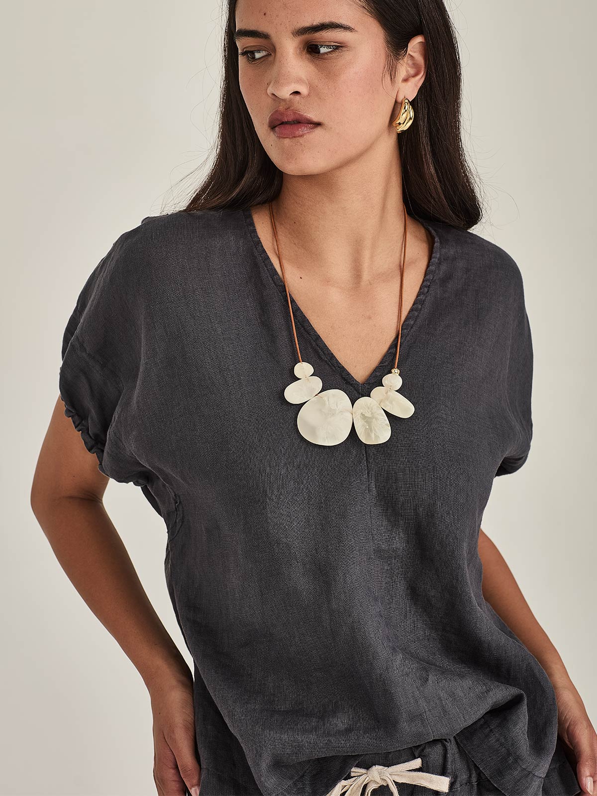 Billie Linen Top