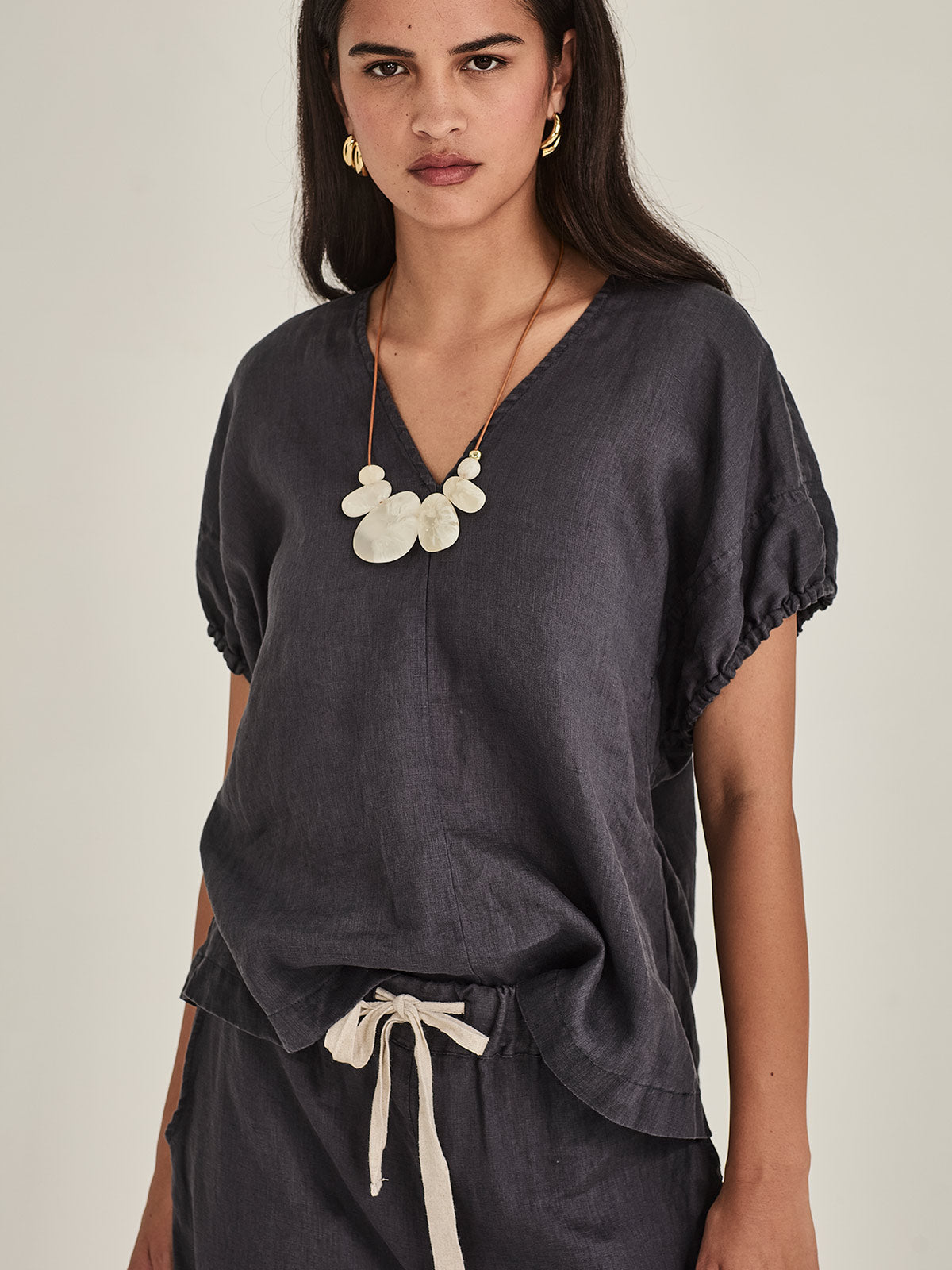 Billie Linen Top