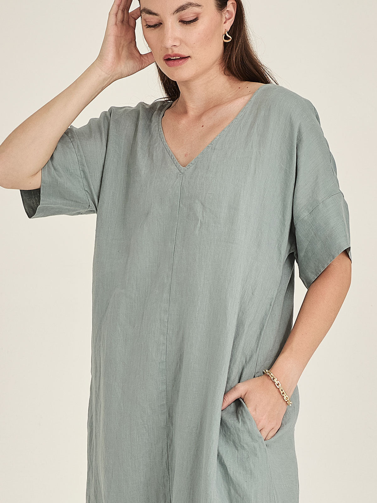 Eden Linen Dress