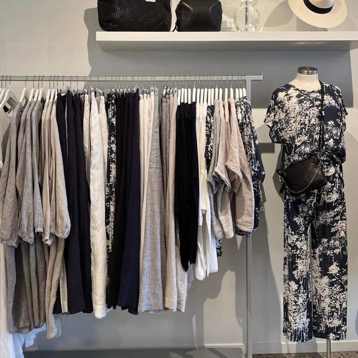 Wanaka Store Clothing On Display