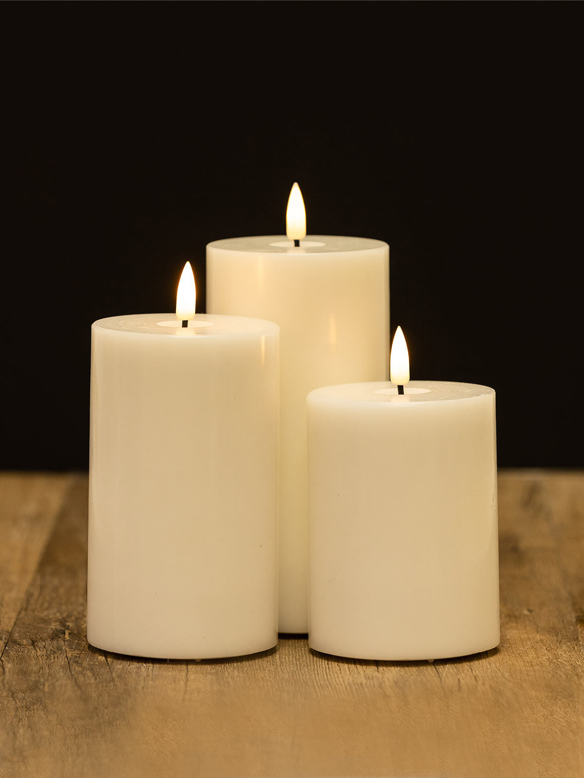 LED Pillar Candle S