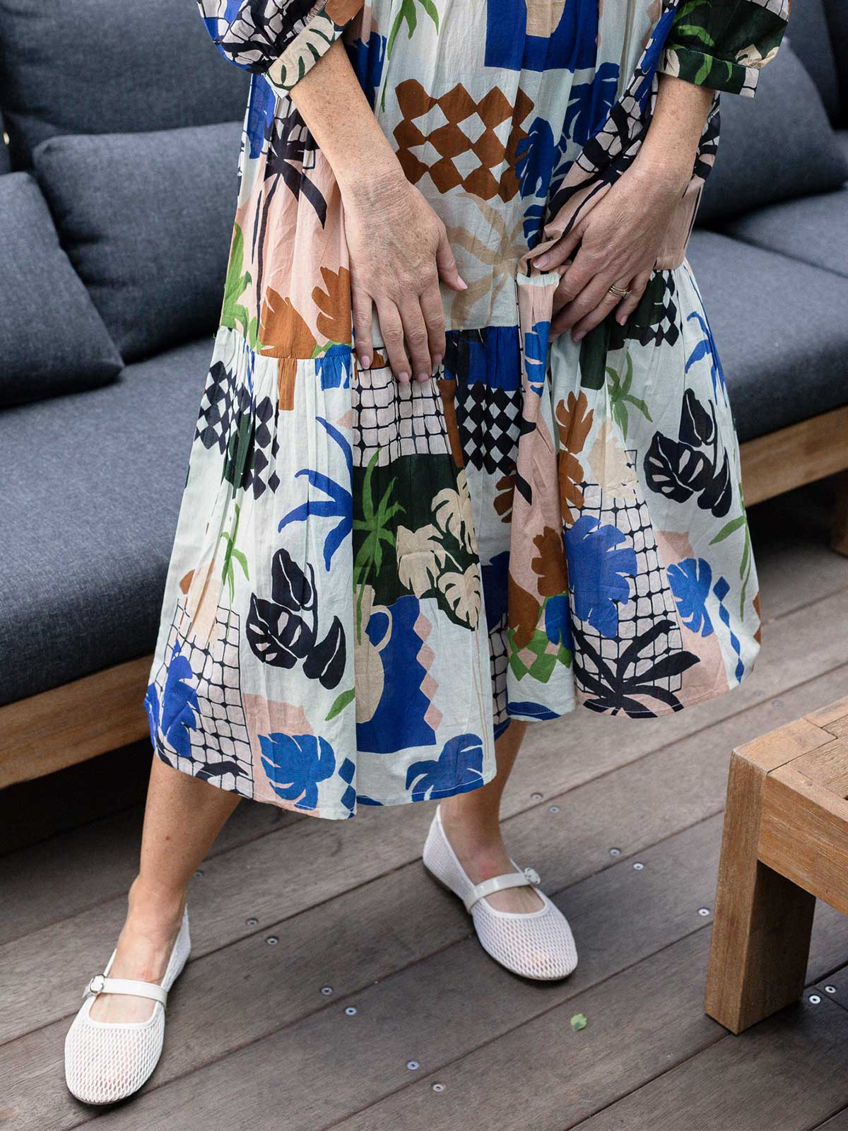 Print Maxi Dress