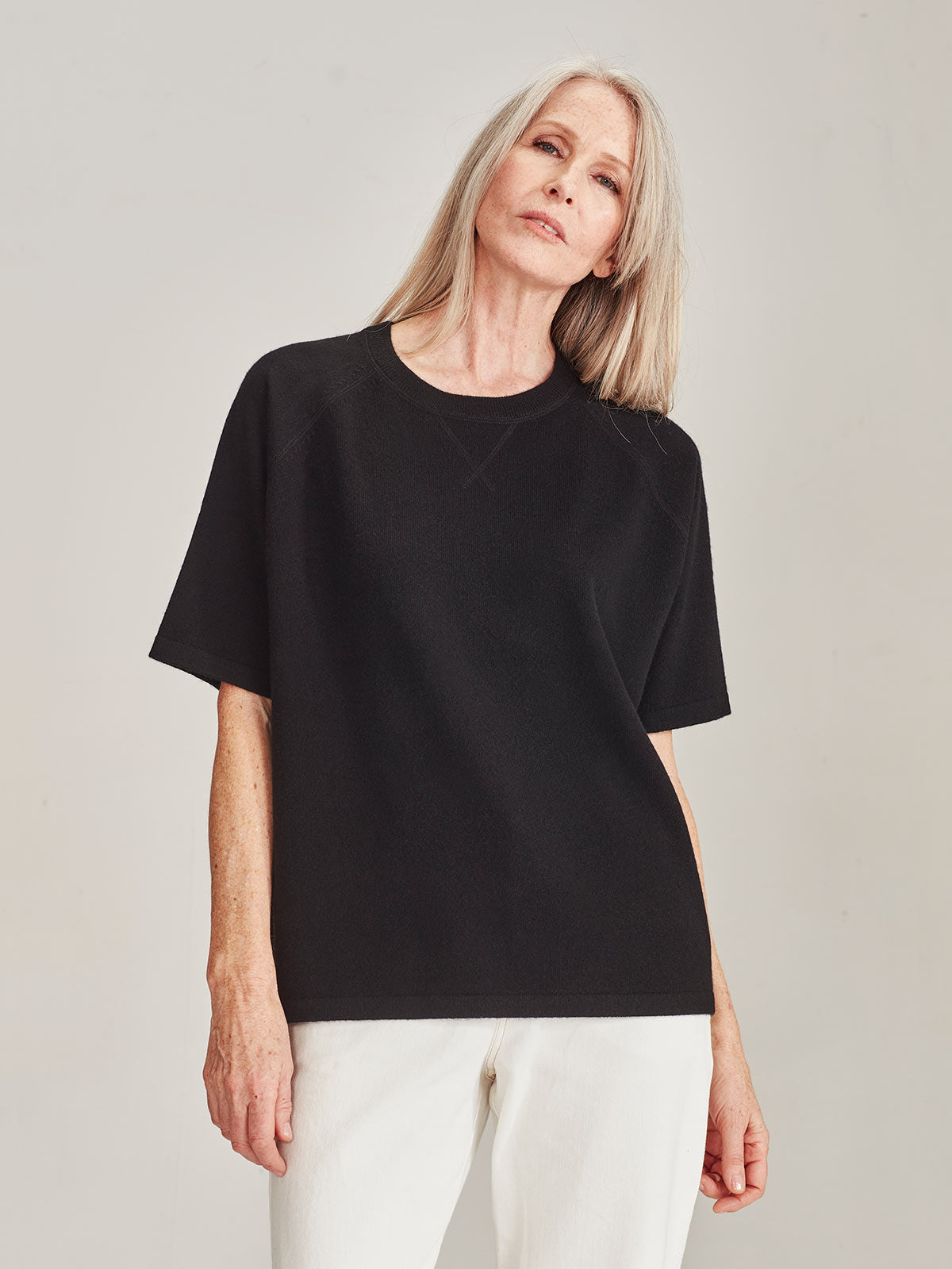 Camille Cashmere Tee