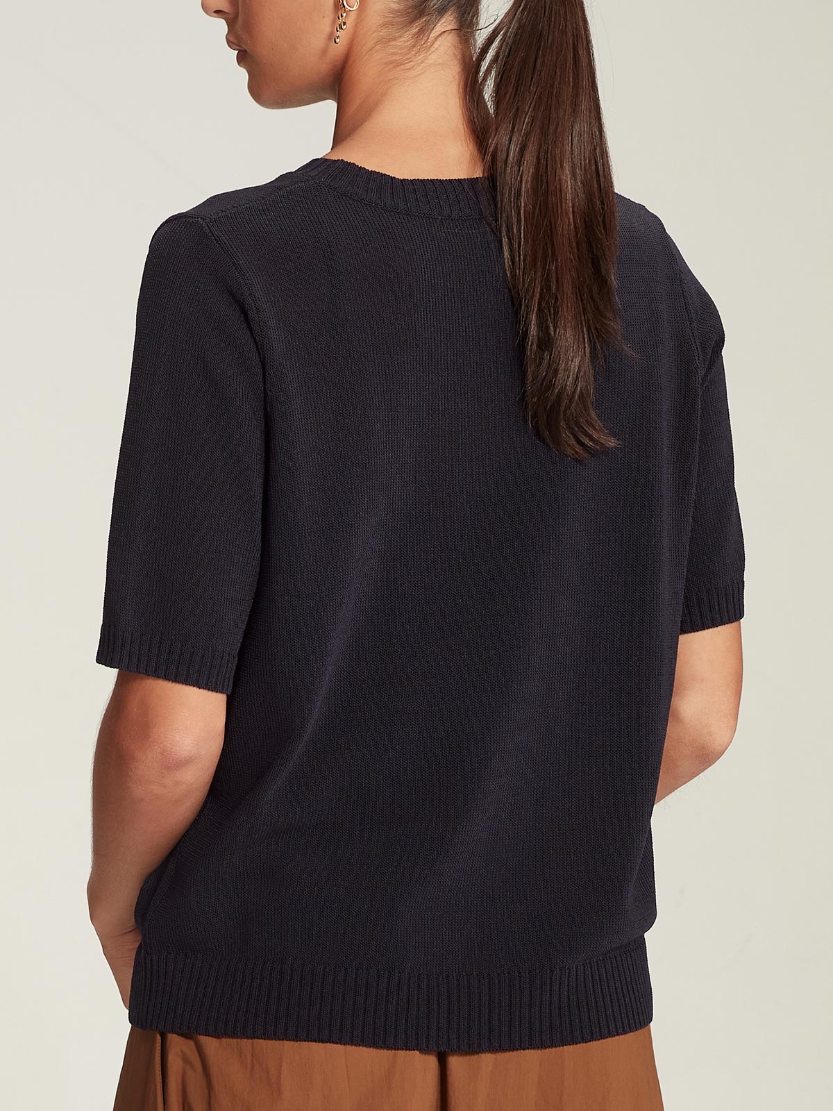 Stephan Open Knit Tee