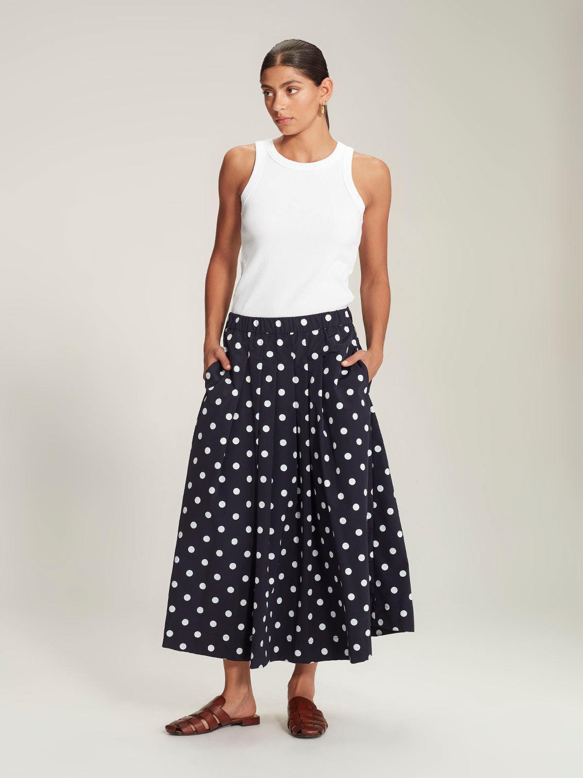 Kimmy Spot Skirt