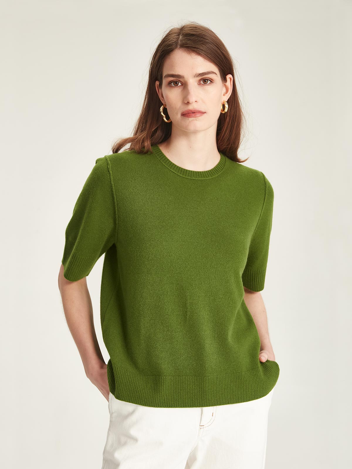 Myka Cashmere Tee