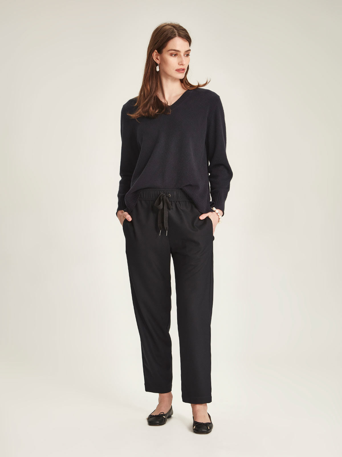 Kari Cashmere VSweater