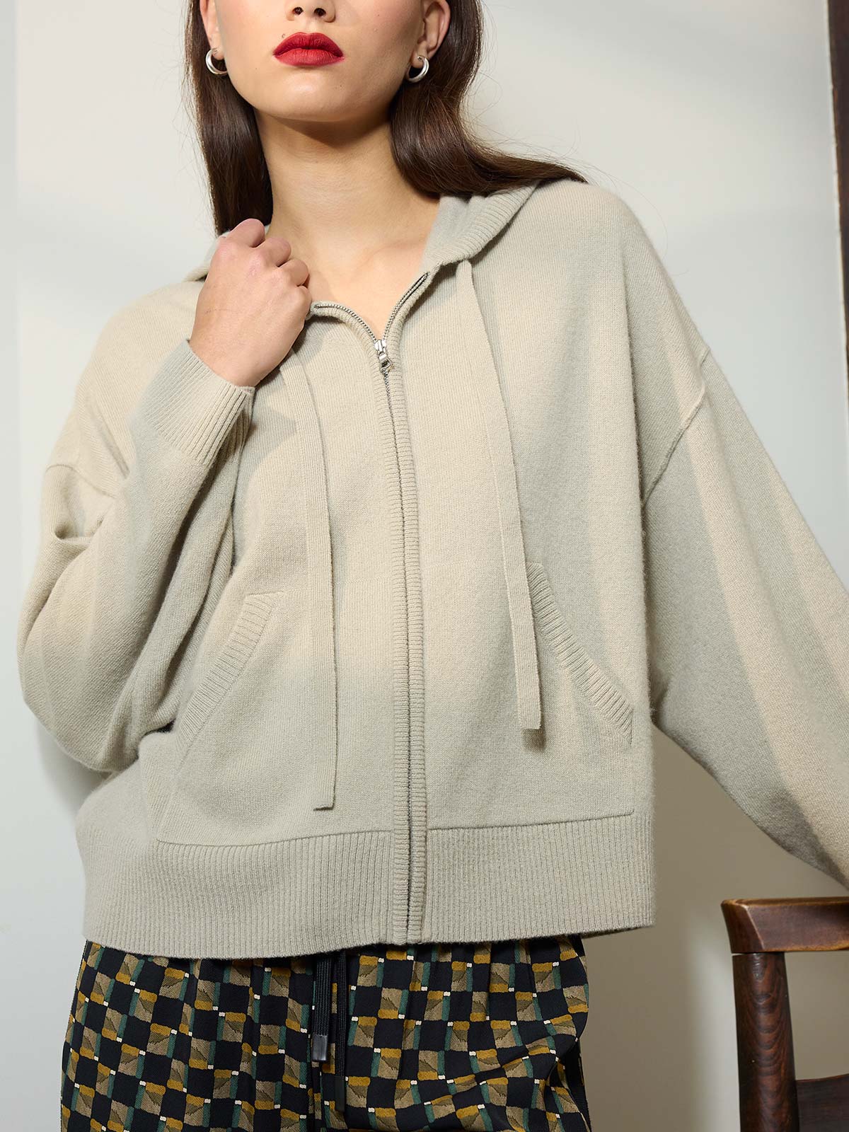 Riley Cashmere Hoodie