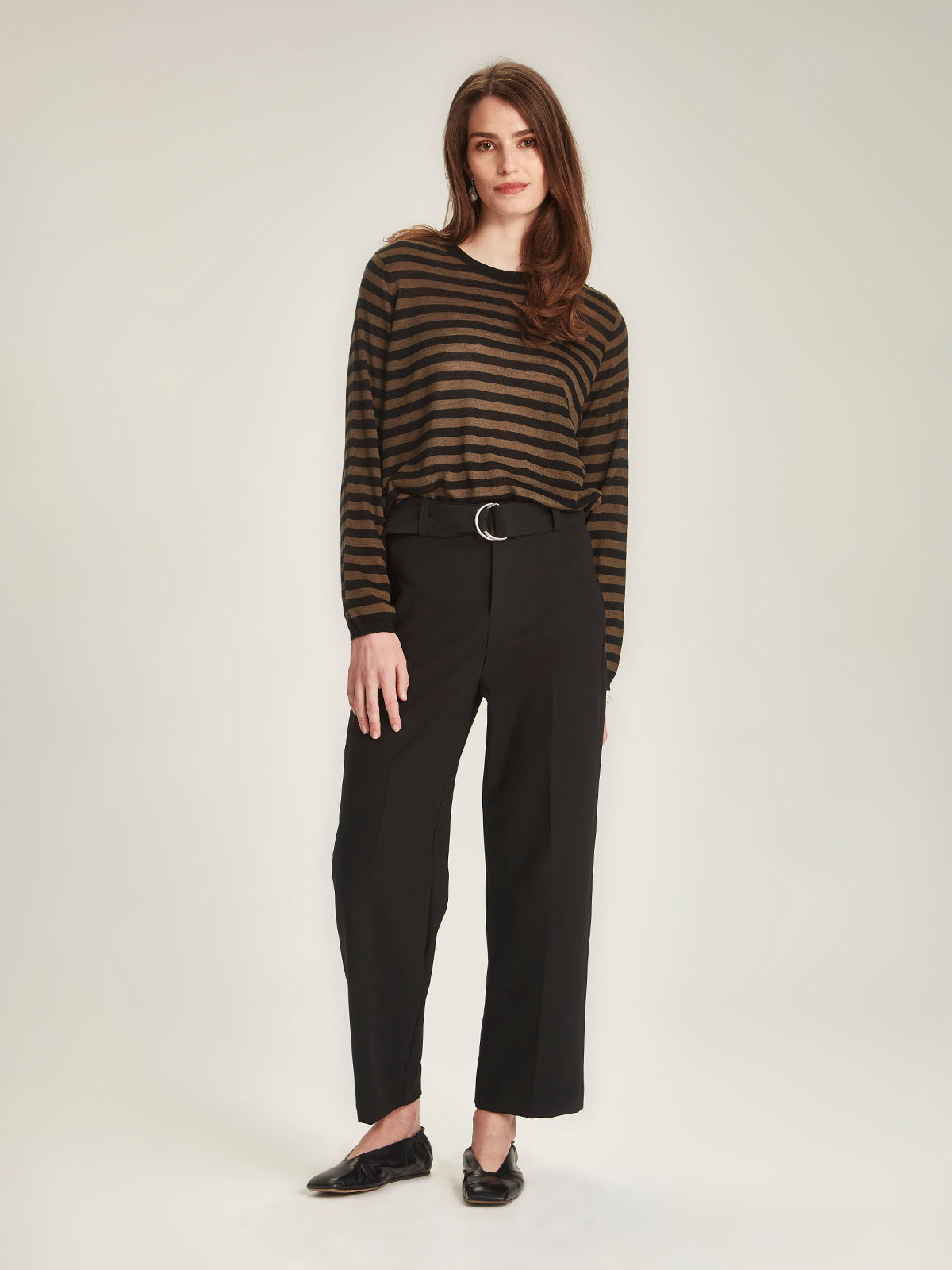 Navika Striped Fine Cashmere