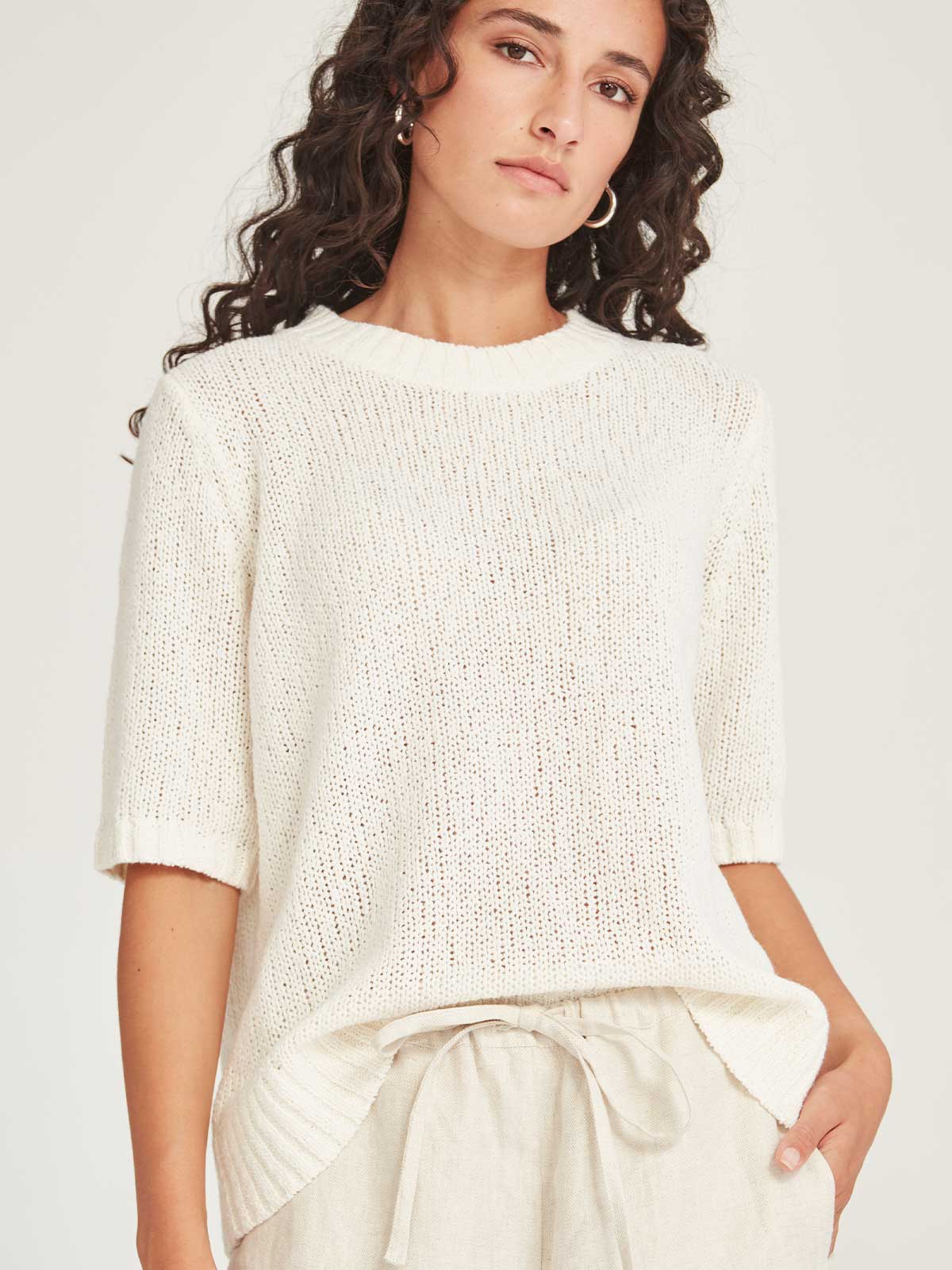 Gaia Knit Tee