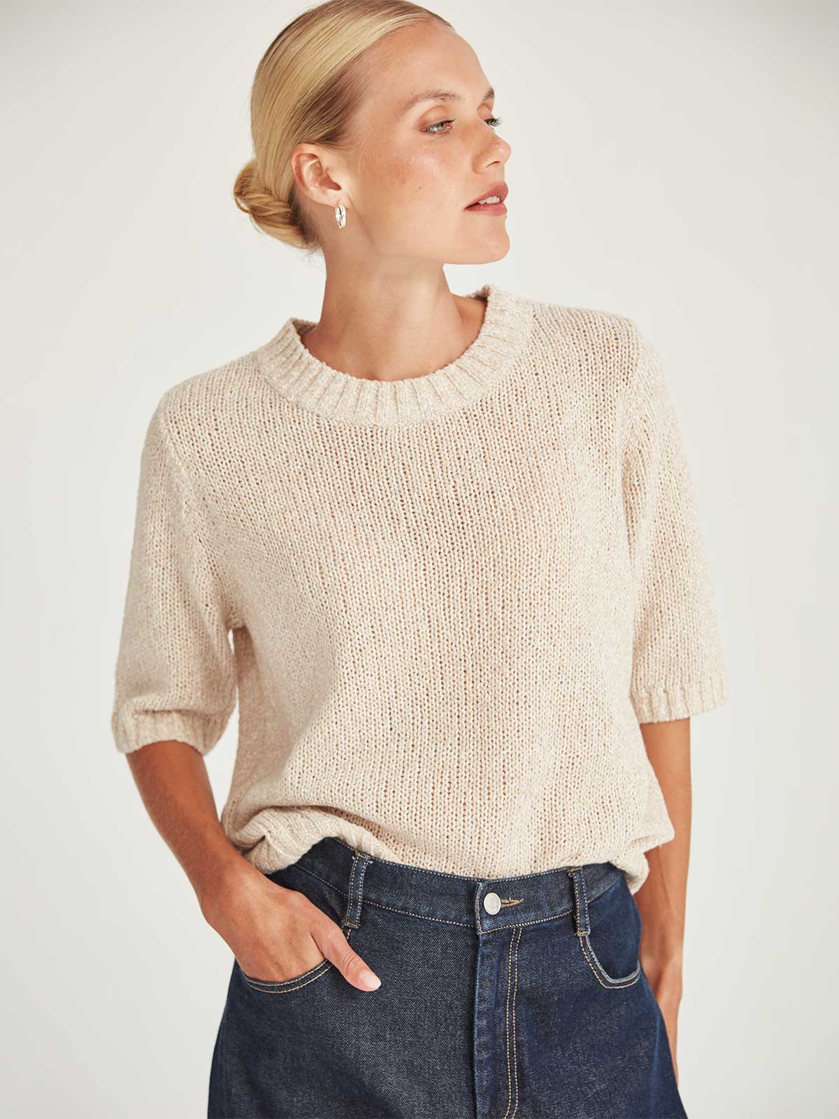 Gaia Knit Tee