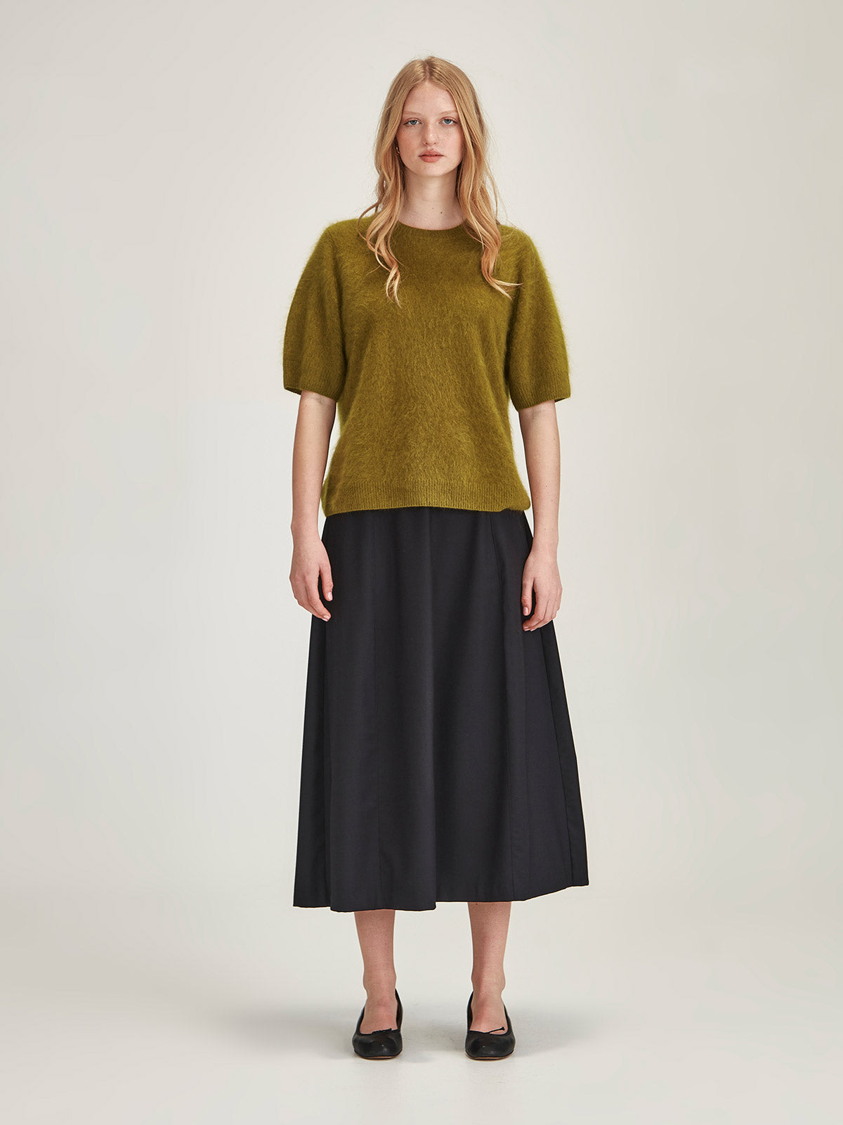 Brushed Cashmere Tee