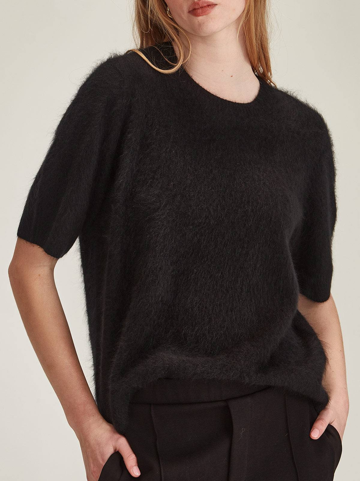 Brushed Cashmere Tee