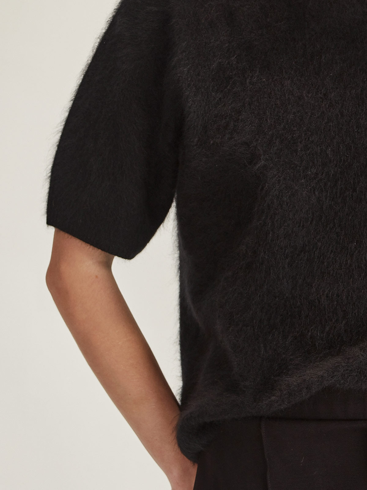 Brushed Cashmere Tee