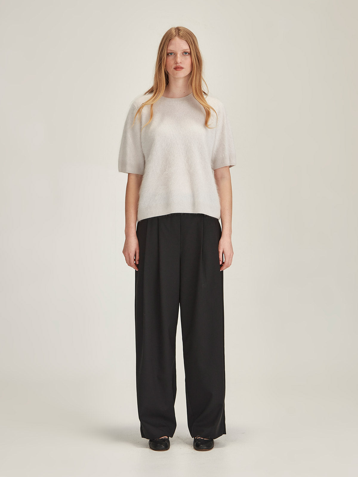 Brushed Cashmere Tee