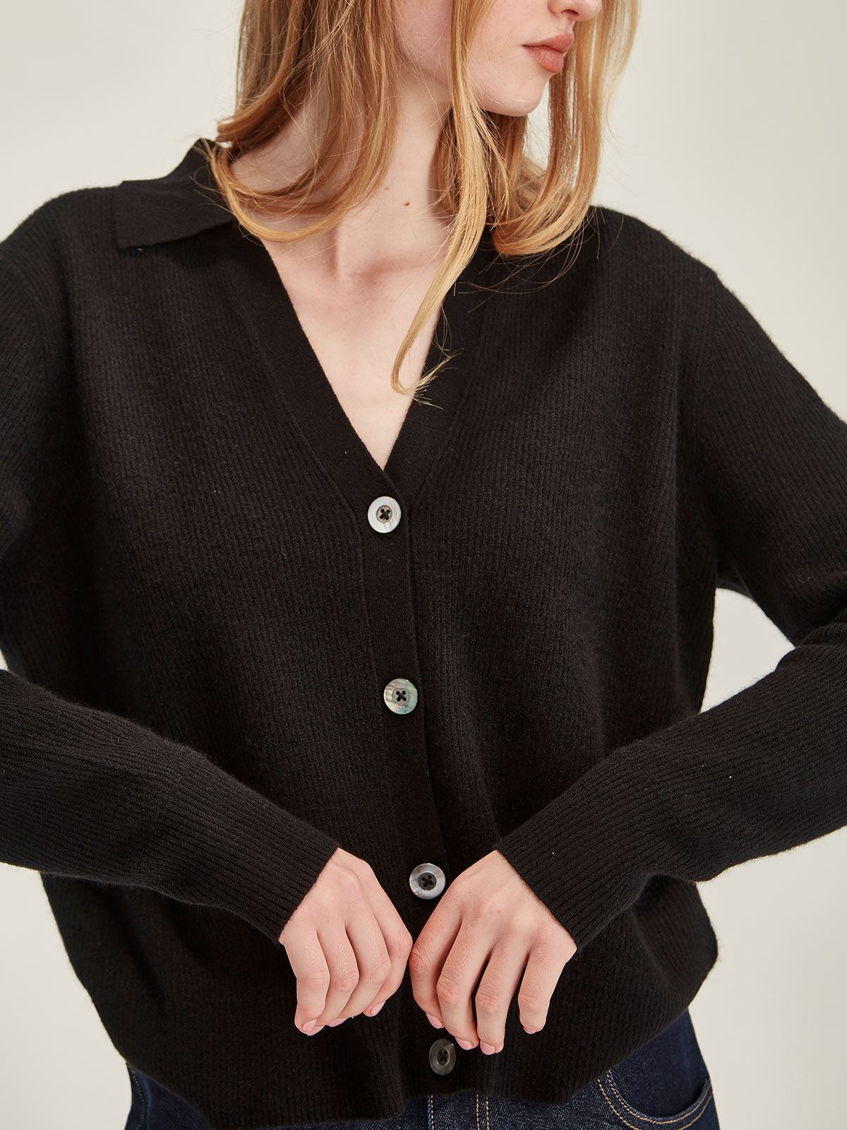 Tina Cashmere Cardigan