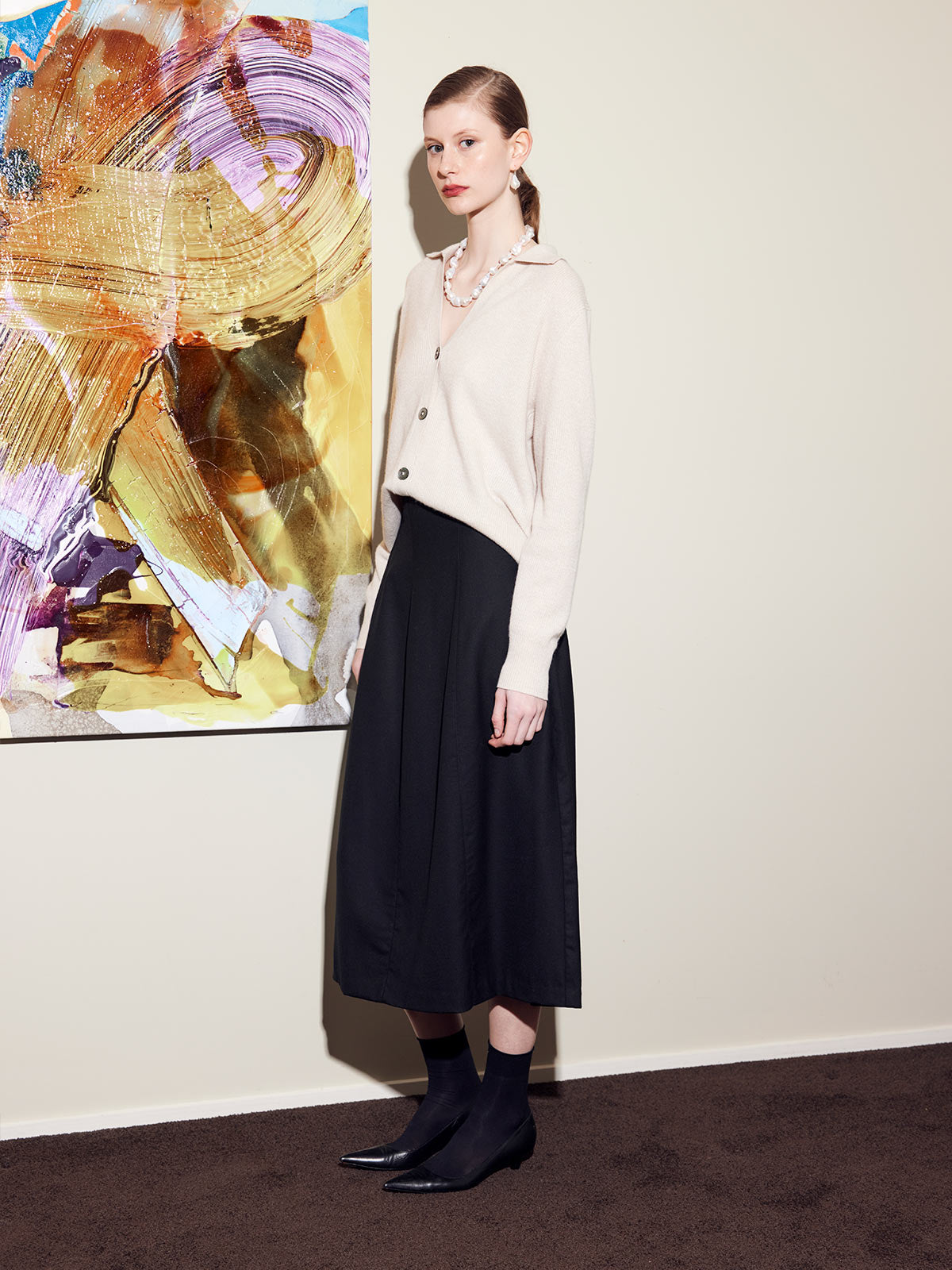 Tina Cashmere Cardigan