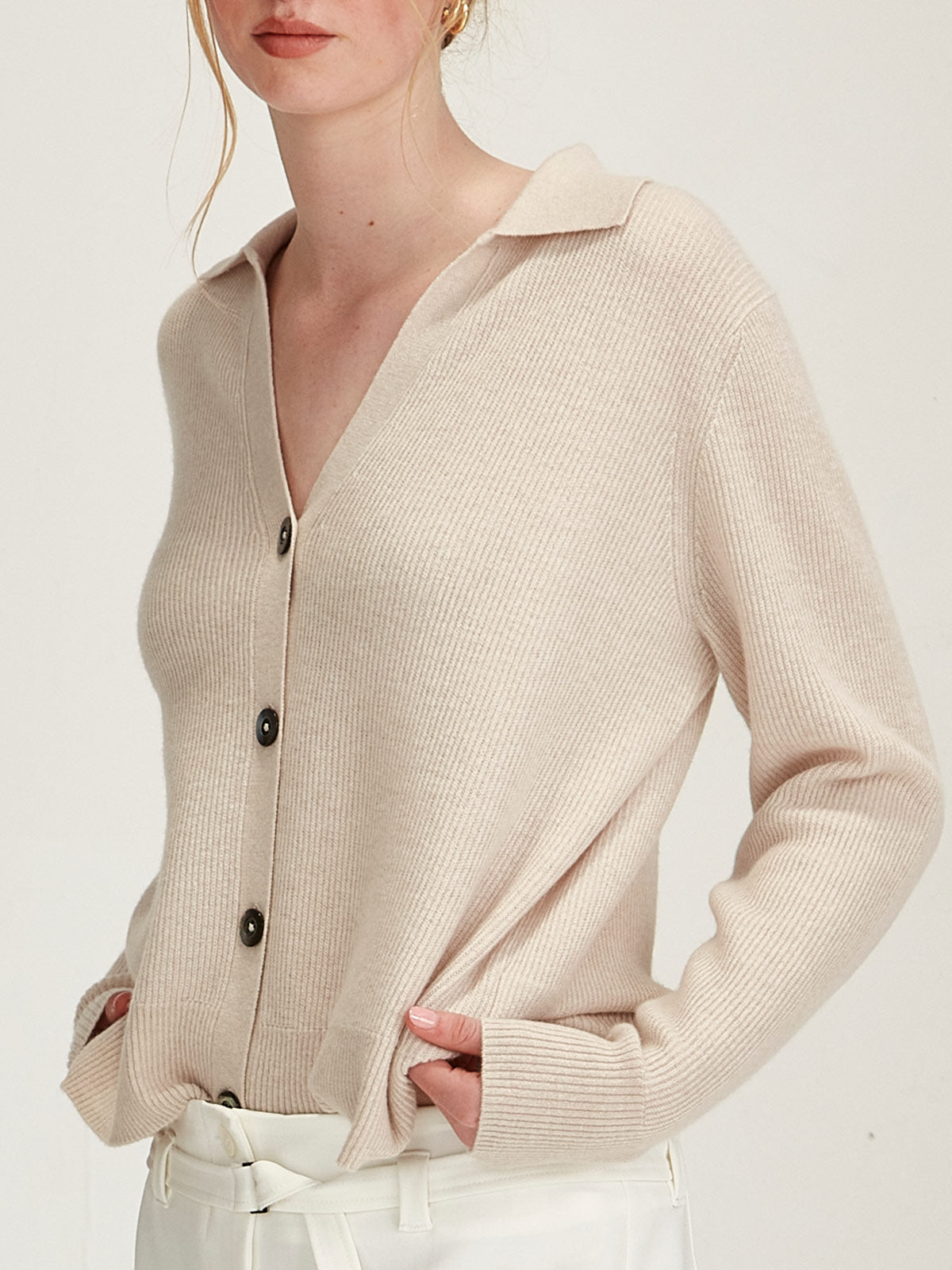 Tina Cashmere Cardigan