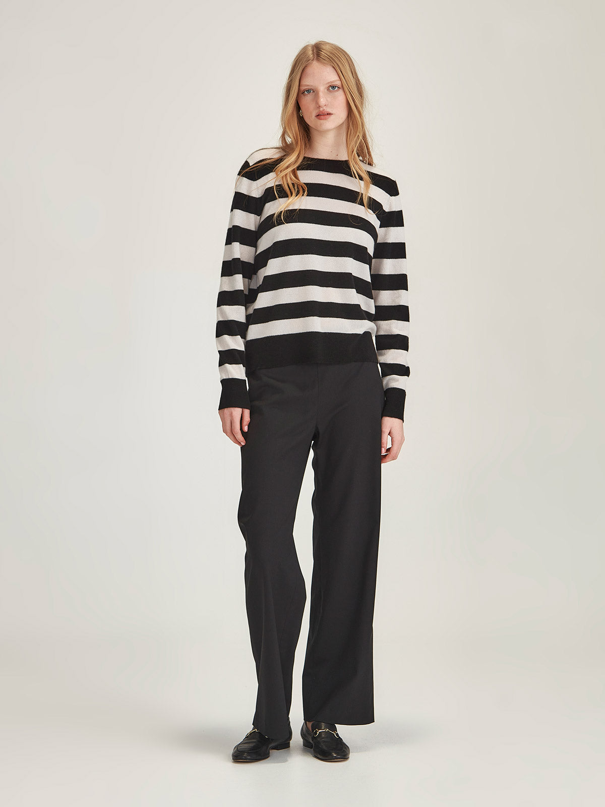 Eleanor Striped Cashmere