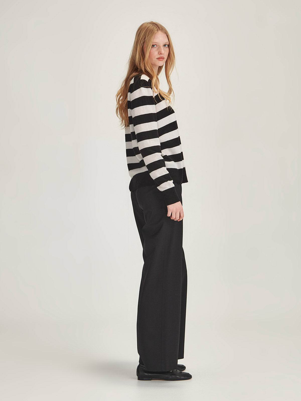 Eleanor Striped Cashmere