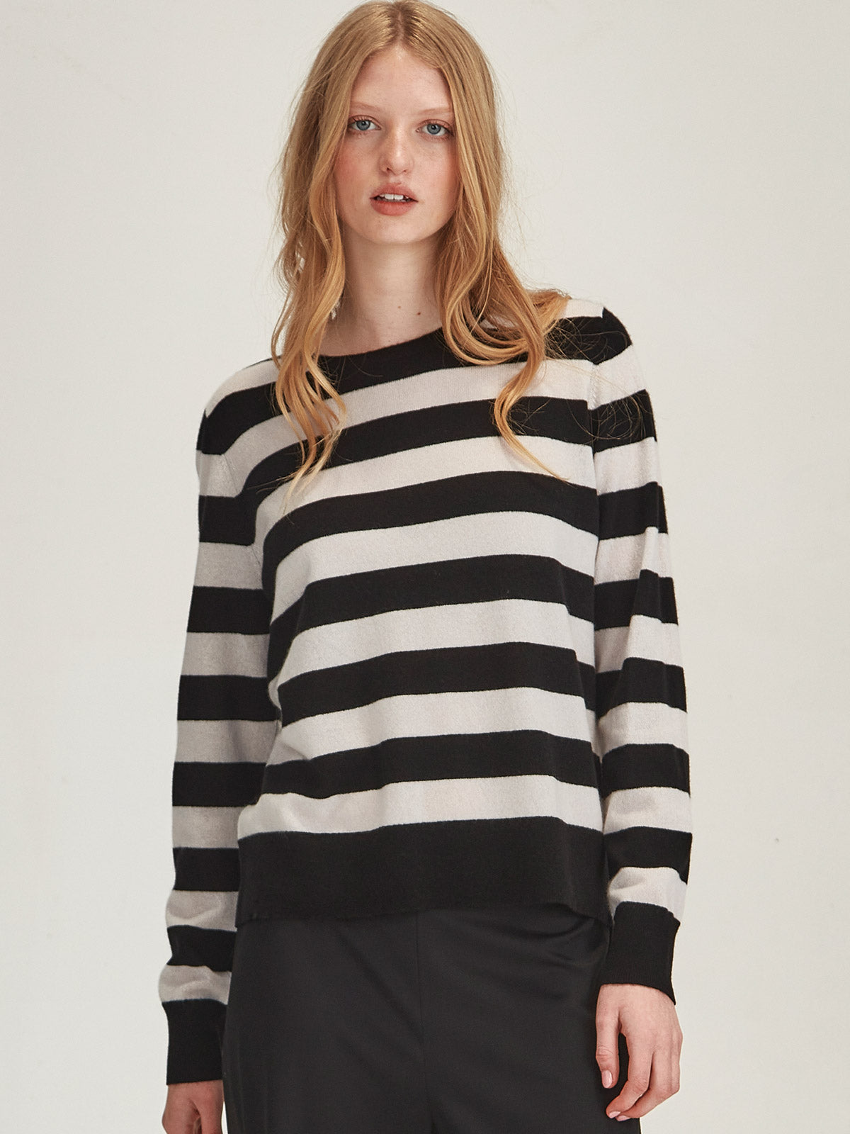 Eleanor Striped Cashmere