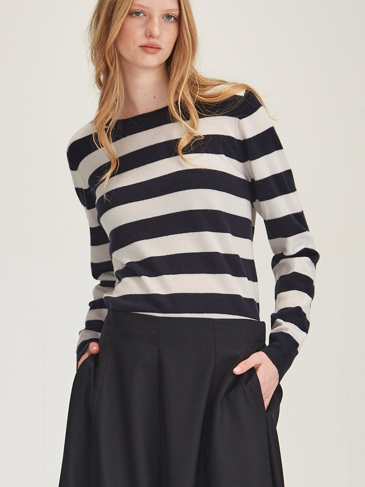 Eleanor Striped Cashmere