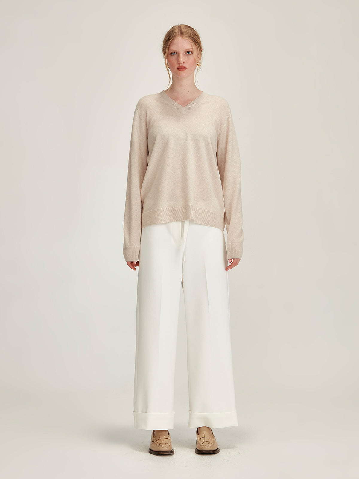 Lucy Cashmere V Neck